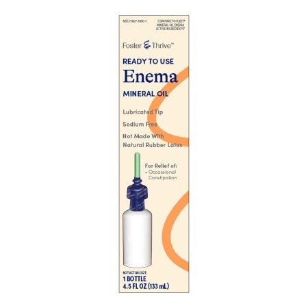 Foster & Thrive Ready-to-Use Mineral Oil Enema