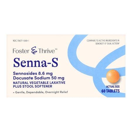 Foster & Thrive Senna-S Sennosides - Stool Softener