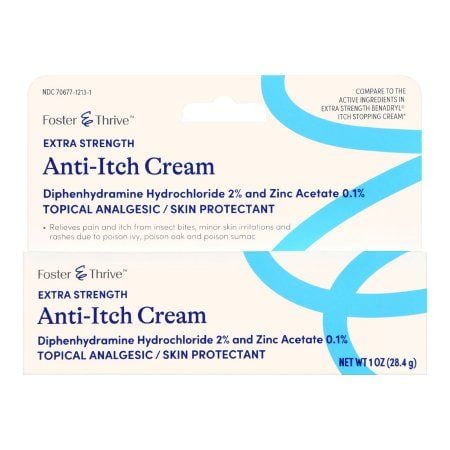 Foster & Thrive Anti-Itch Cream - Extra-Strength