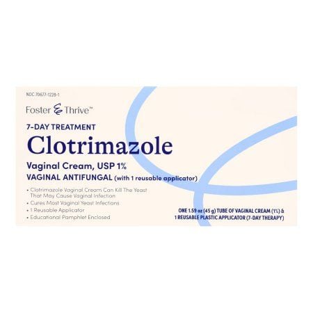 Foster & Thrive Clotrimazole Vaginal Antifungal Cream