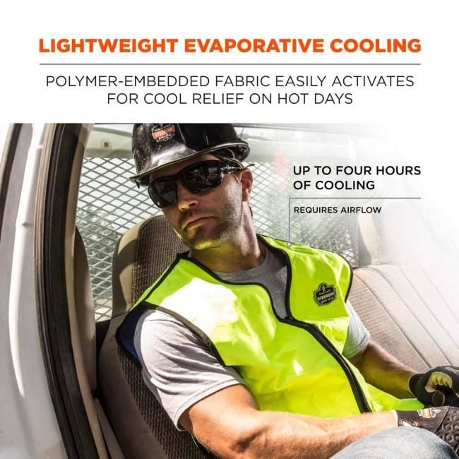 Lightweight evaporative cooling