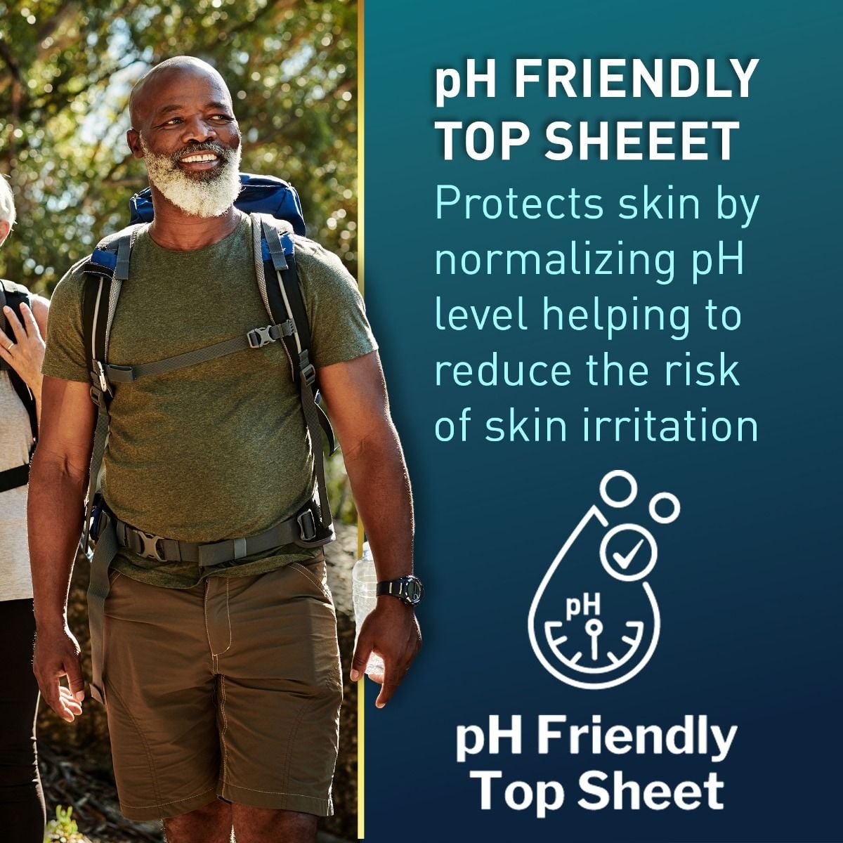 pH friendly top sheet