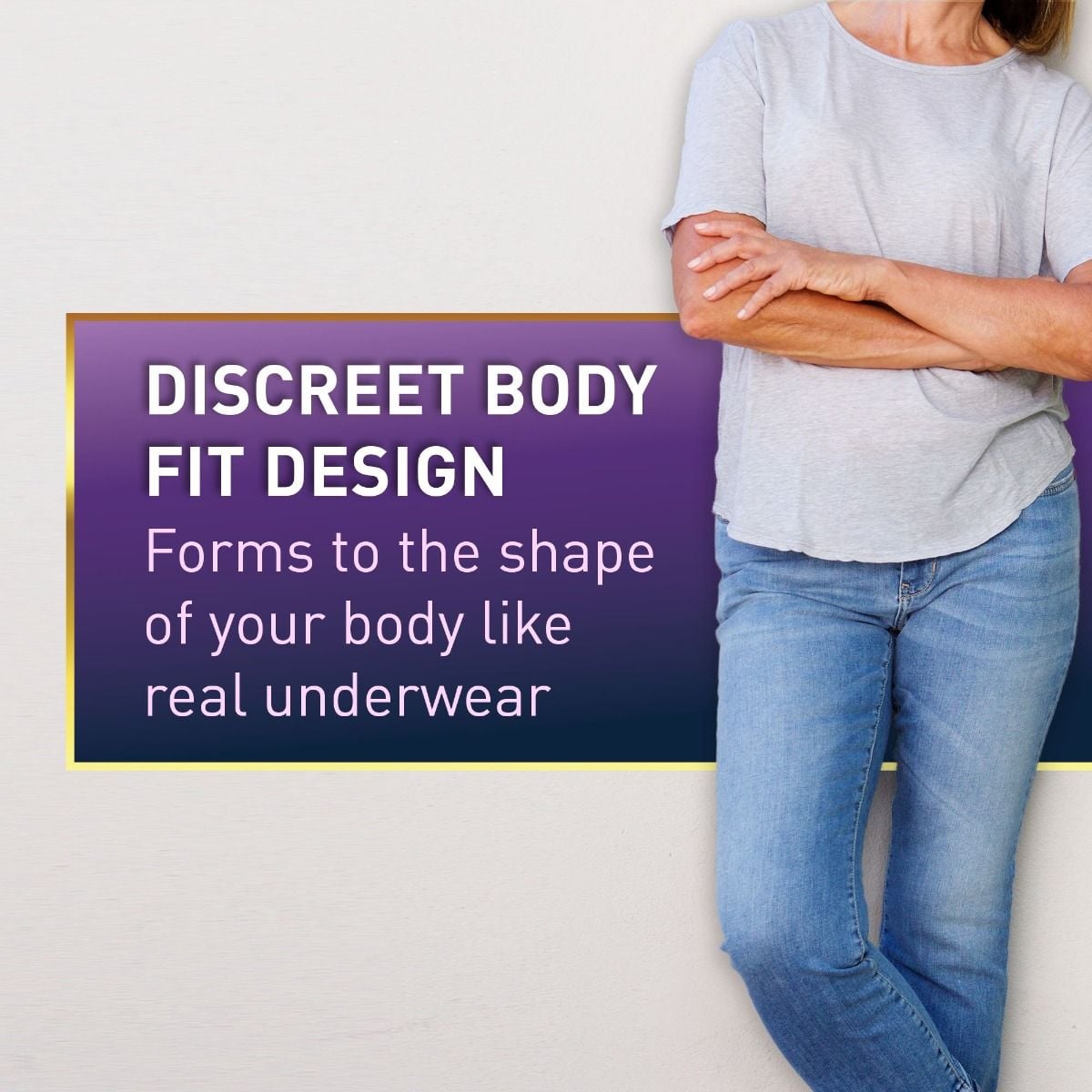 Discreet body fit design
