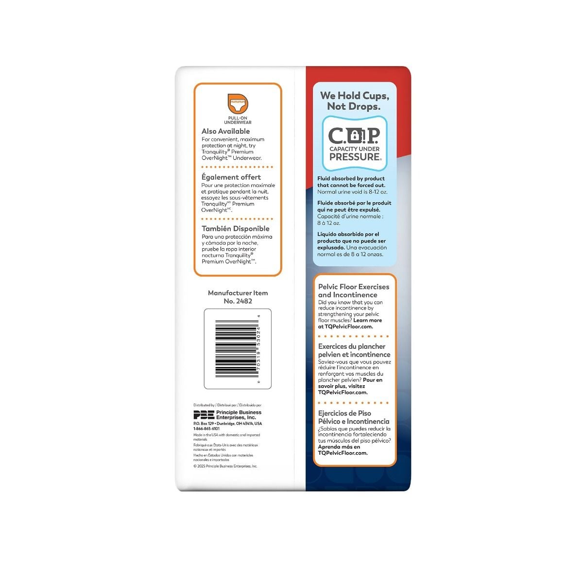 Packaging side panel