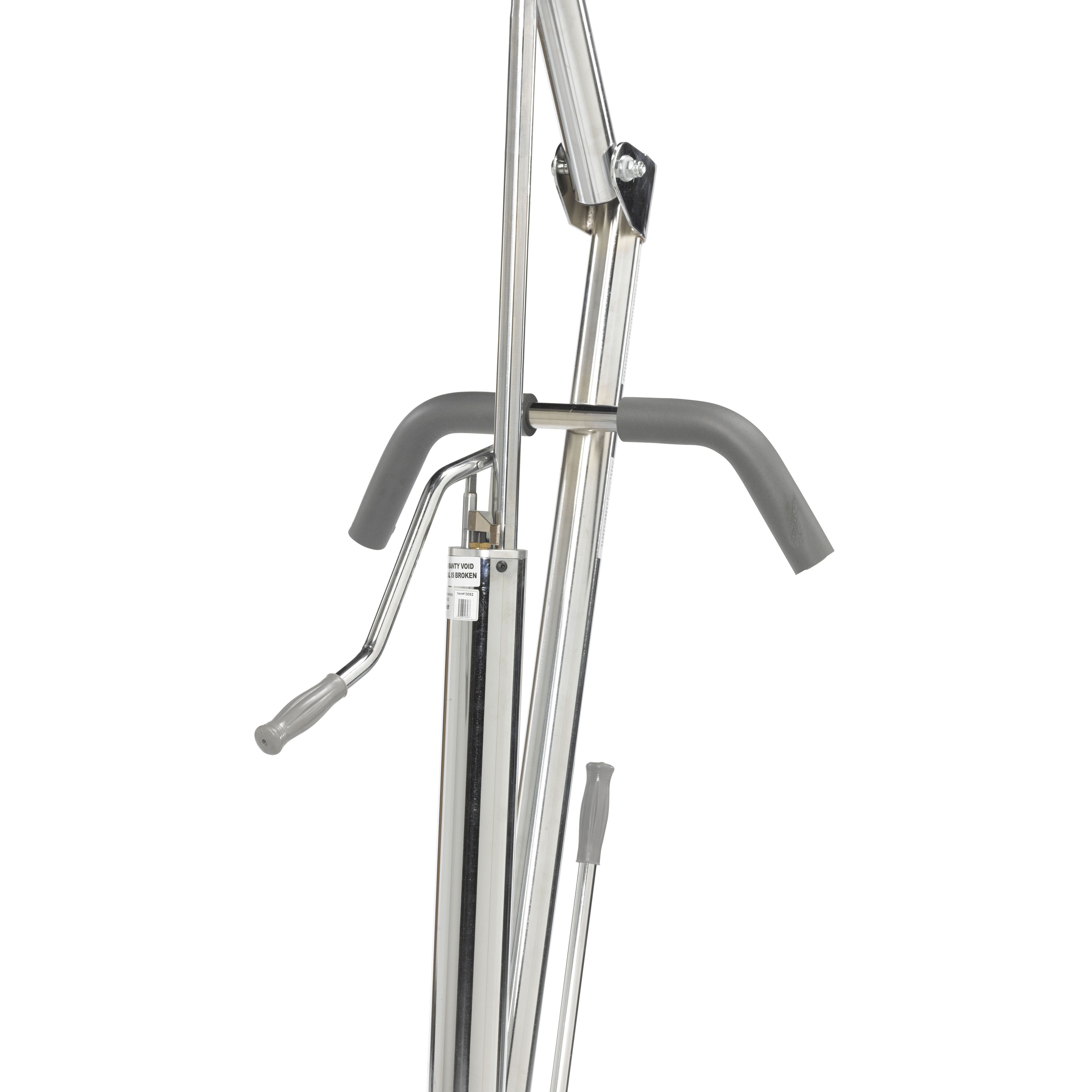 Image 11 of Manual Hydraulic Deluxe Chrome Plated Patient Lift with Six Point Cradle