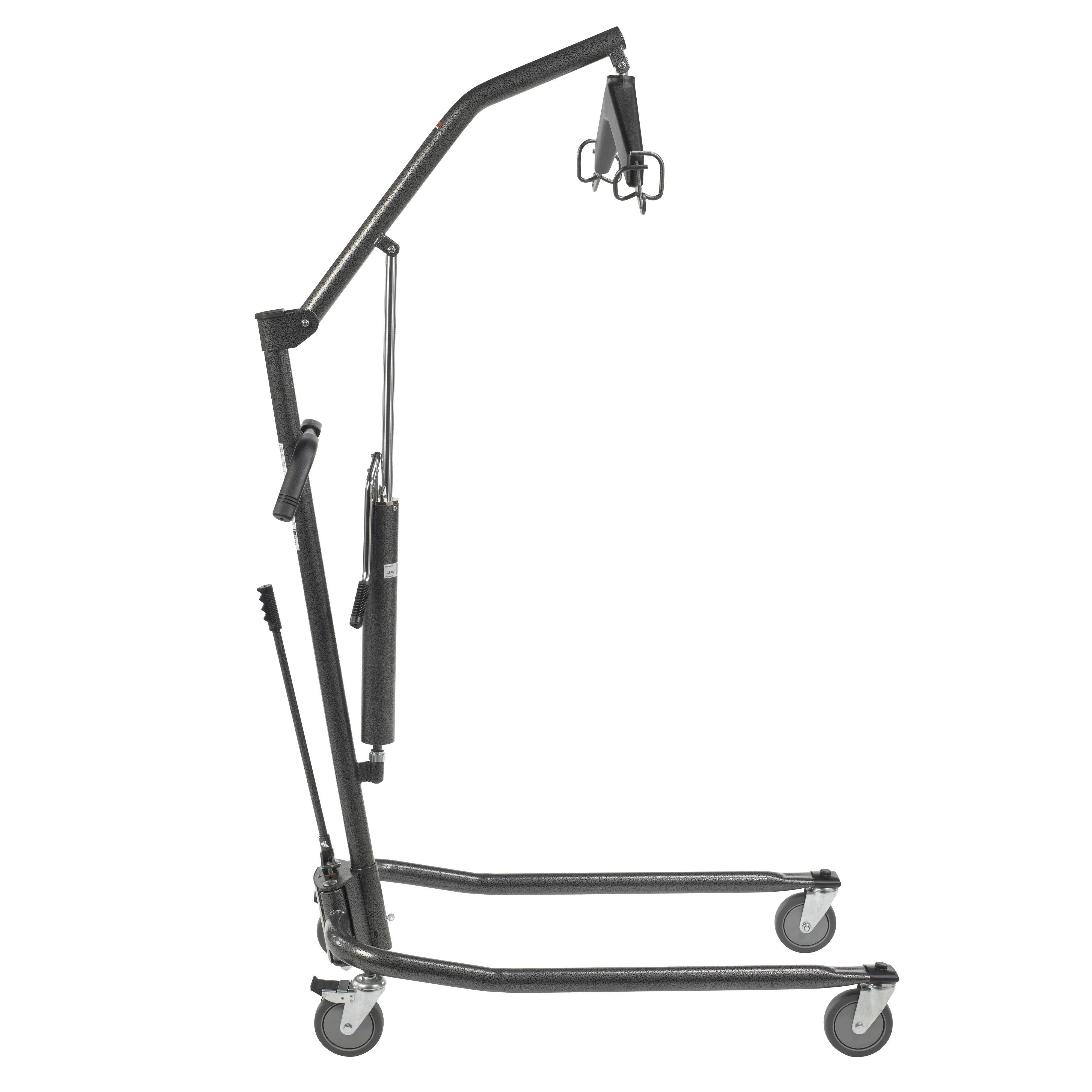 Image 20 of Manual Hydraulic Deluxe Chrome Plated Patient Lift with Six Point Cradle