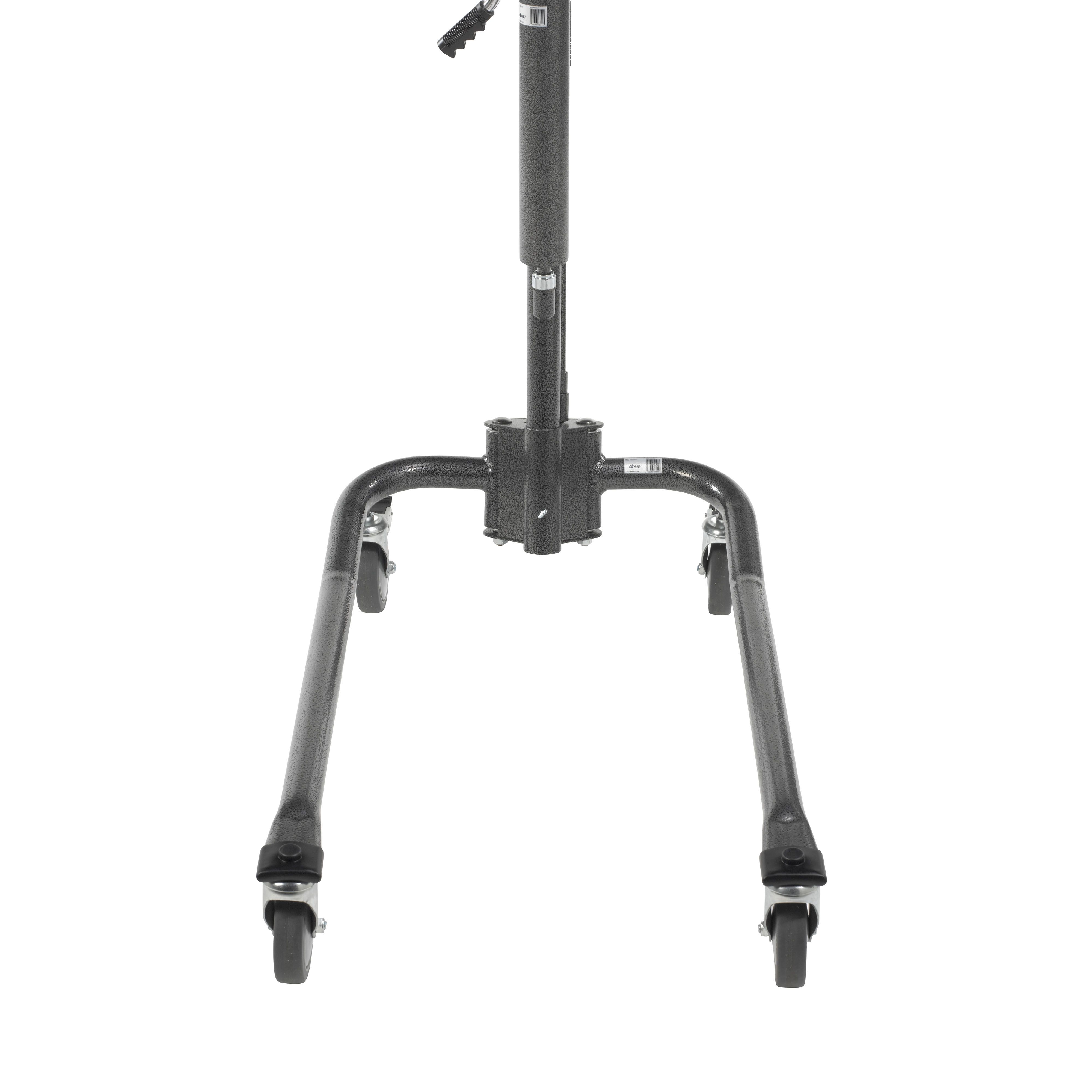 Image 25 of Manual Hydraulic Deluxe Chrome Plated Patient Lift with Six Point Cradle