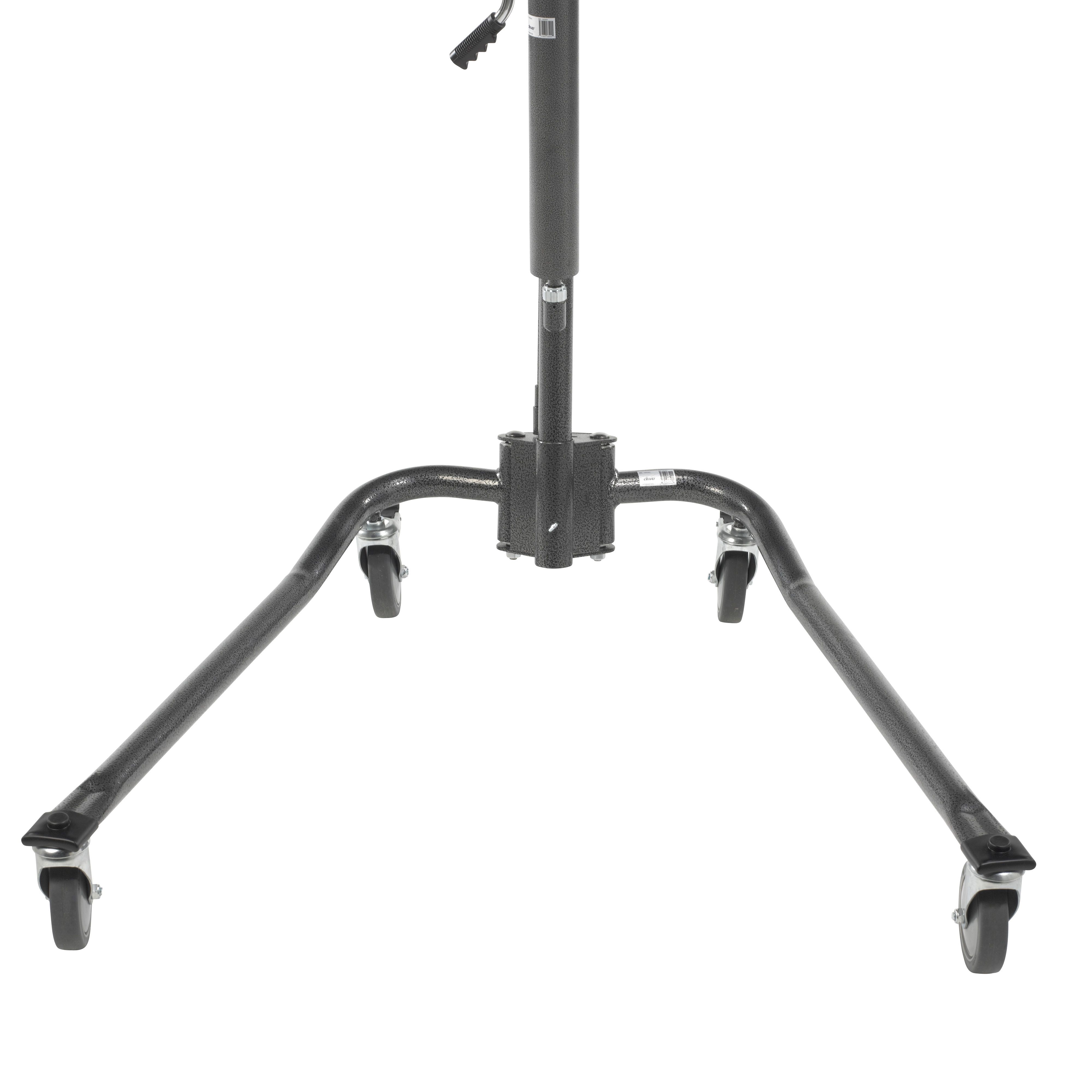 Image 23 of Manual Hydraulic Deluxe Chrome Plated Patient Lift with Six Point Cradle
