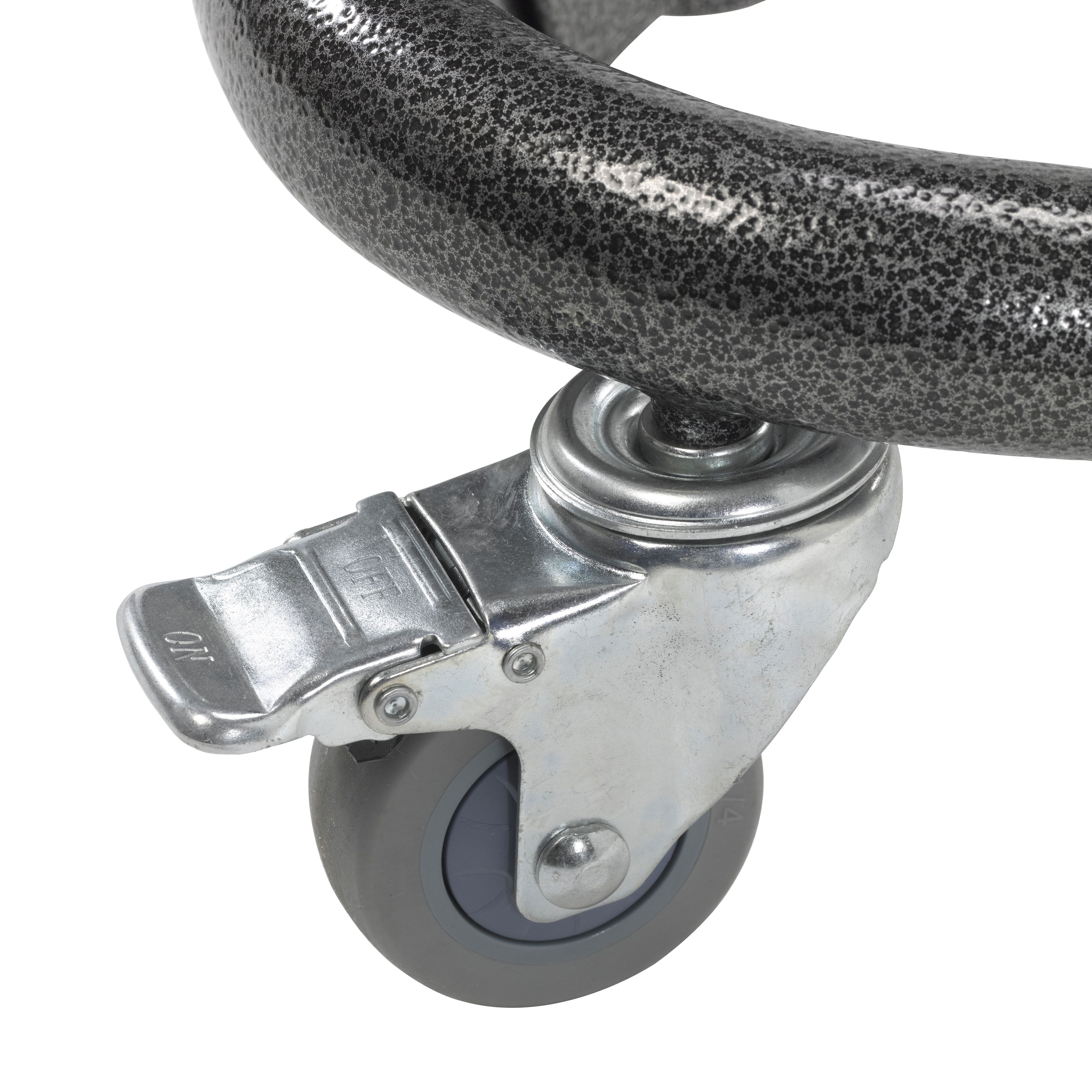 Image 37 of Manual Hydraulic Deluxe Chrome Plated Patient Lift with Six Point Cradle