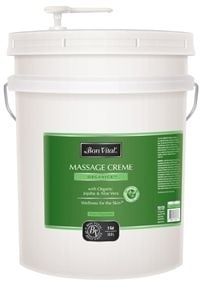Organic Massage Lotion  5 Gallon Pail