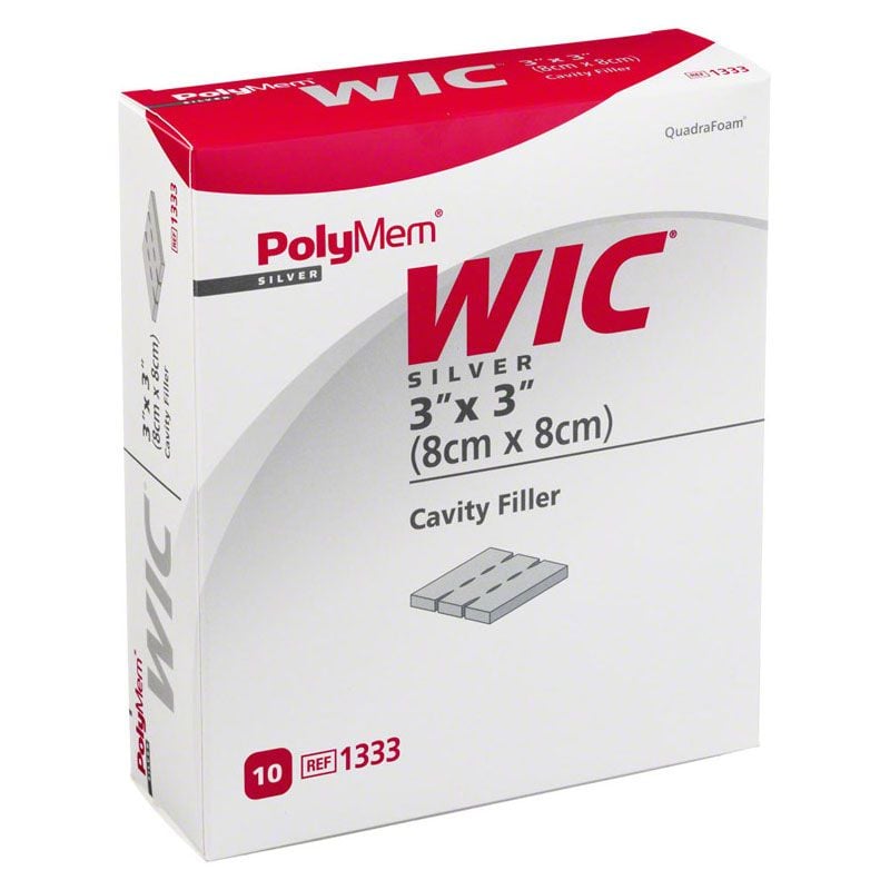 PolyMem WIC Silver Cavity Filler Packaging