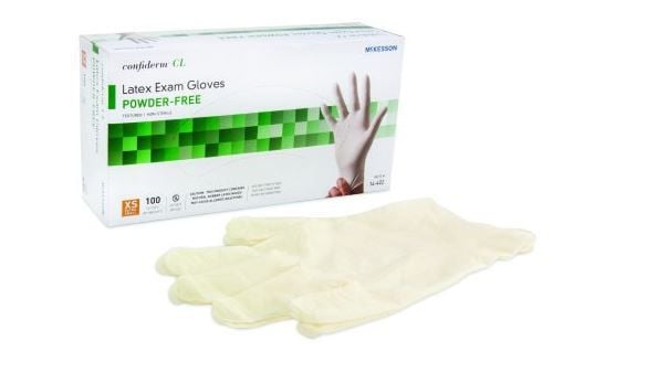 Image 3 of Confiderm CL Latex Exam Gloves Powder Free - NonSterile