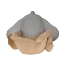 Z-Flo contoured around head