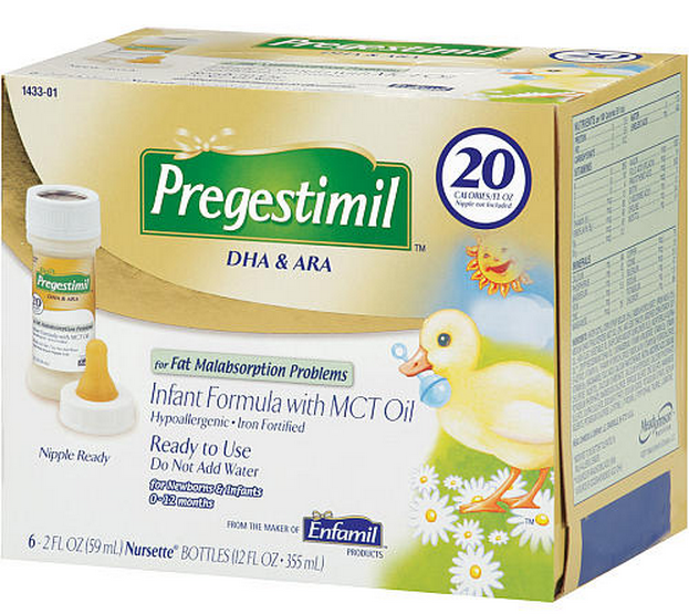 Pregestimil Ready-to-use Infant Formula - 2 Ounce Bottle