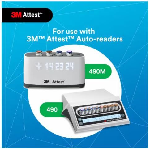 For Use With 3M Attest Auto-Readers
