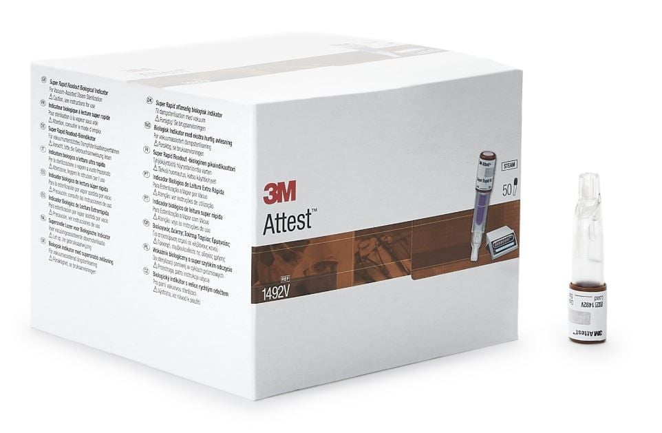 3M Attest Vial and Box