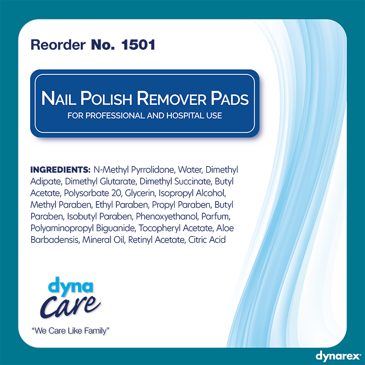 Image 2 of Dynarex Dyna Care Nail Polish Remover Pads