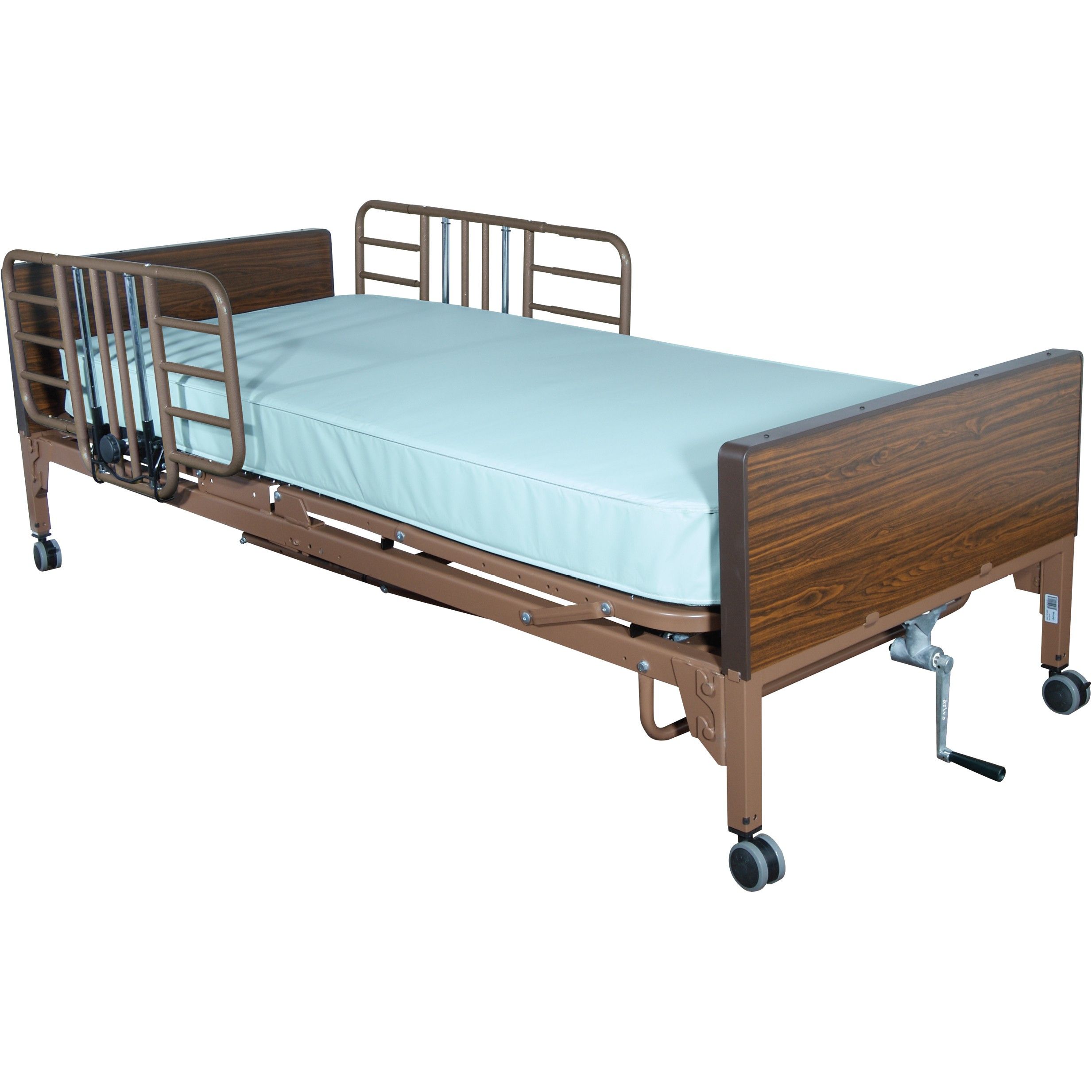 Medical Bed with Rail