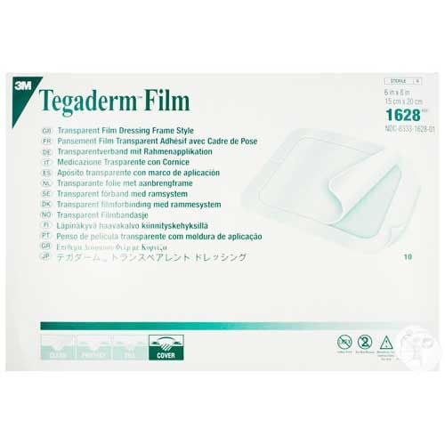 Image 6 of 3M Tegaderm Transparent Film Dressing Frame Style 