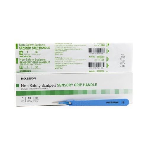 Image 1 of McKesson Scalpel with Sensory Grip Handle