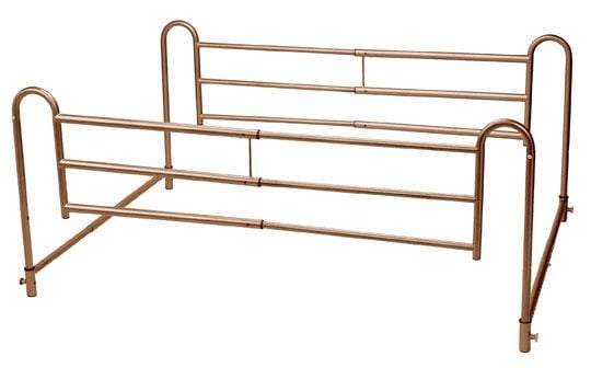 Image 1 of Drive Medical Home Style Adjustable Length Bed Safety Rails