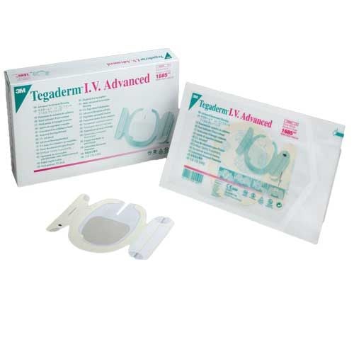 3M 1685 Tegaderm IV Advanced Transparent Dressing | 3-1/2 x 4-1/2