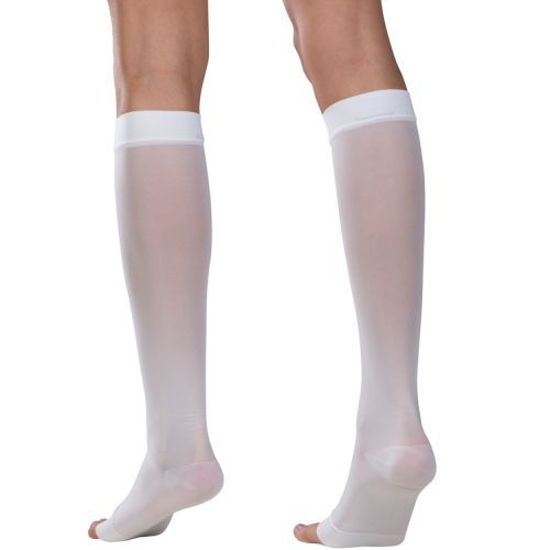 Truform 15-20 MmHg Knee High Compression Stockings - Closed Toe, Black, Medium, 2-Pack - View #5
