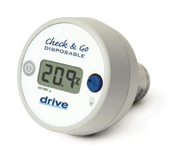 Image 1 of O2 Oxygen Analyzer with 3 Digit LCD Display