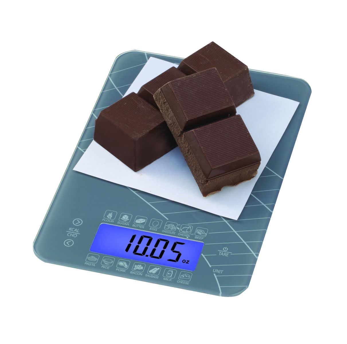 Scale with Chocolate Squares