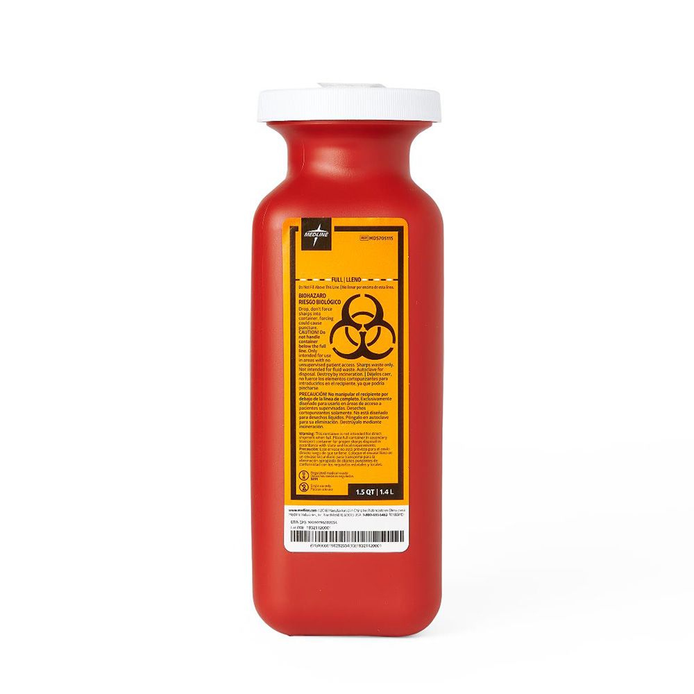 Medline 1.5 Quart Container