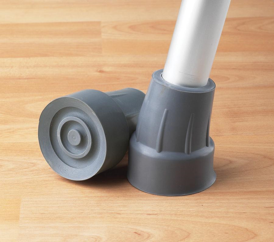 Image 1 of Medline Replacement Crutch Tips