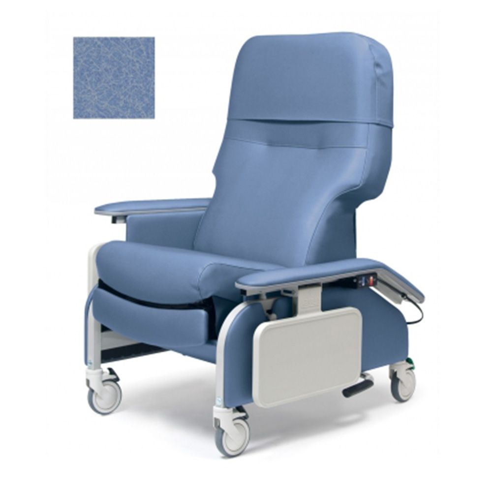 Clinical Care Recliner - Ice Blue