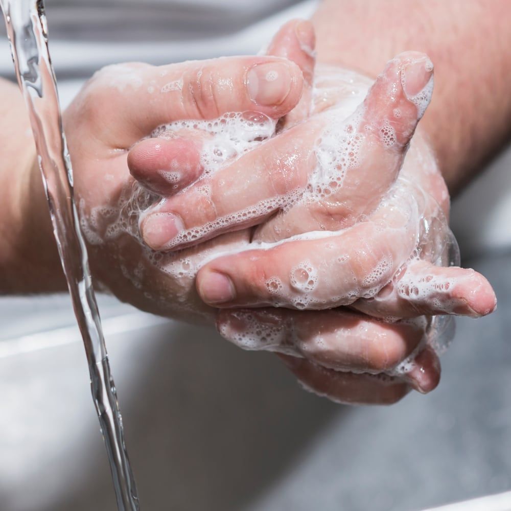 Foaming Soap Application