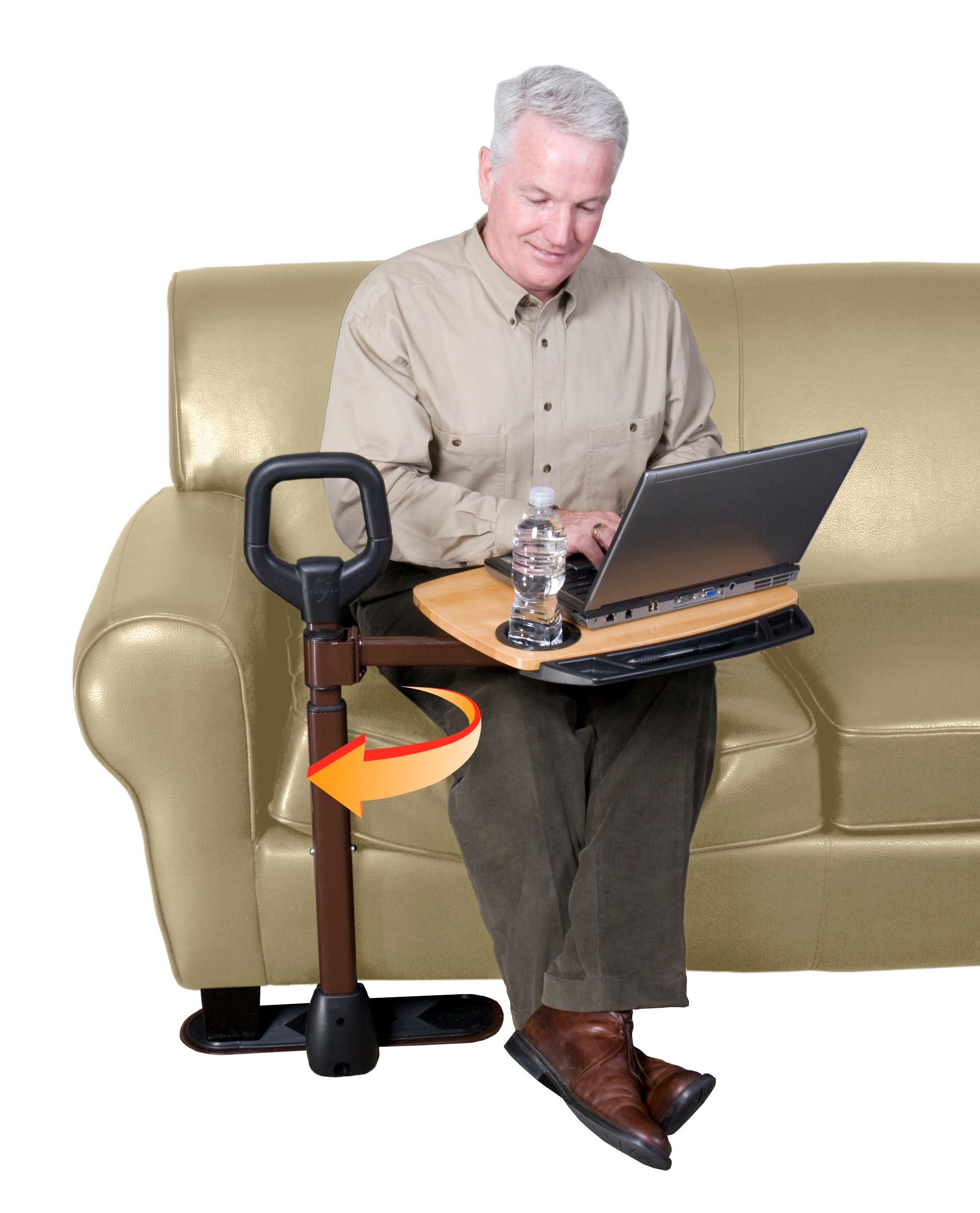 Image 8 of Stander Assist-A-Tray Couch Side Handle