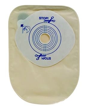 Image 6 of Esteem One-Piece Pre-Cut Closed-End Pouch with Stomahesive Skin Barrier with Filter