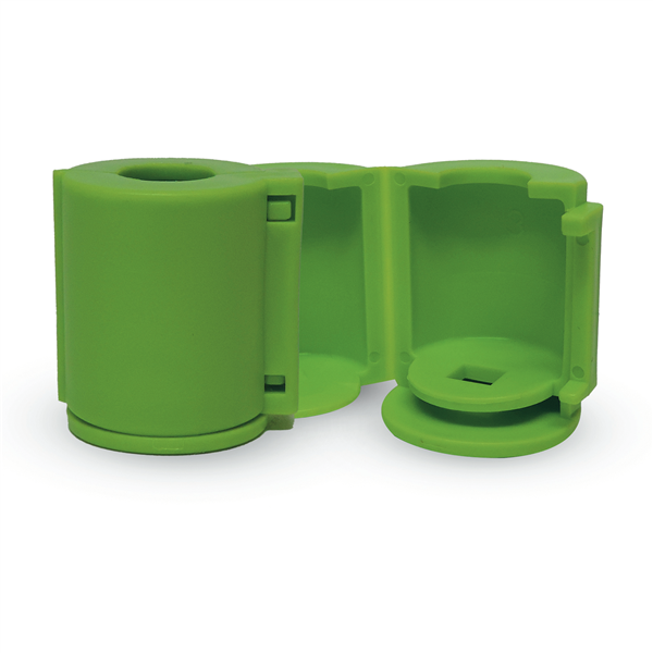 Green cap for B. Braun 21-01, 21-01-100.