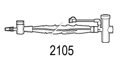 Halyard T-Piece Closed Suction System 2105