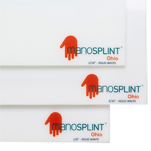 Ohio Solid Manosplint Splinting Sheets
