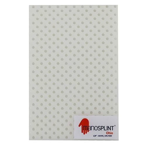 Ohio 19% Perforated Manosplint Splinting Sheet
