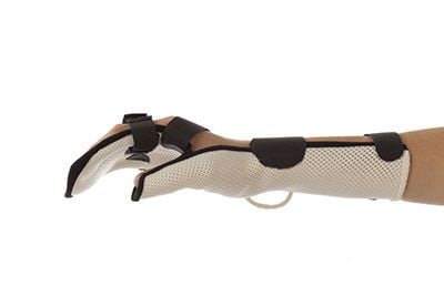 Splinting material with attachments