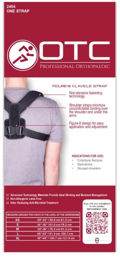 OTC Clavicle Strap Packaging