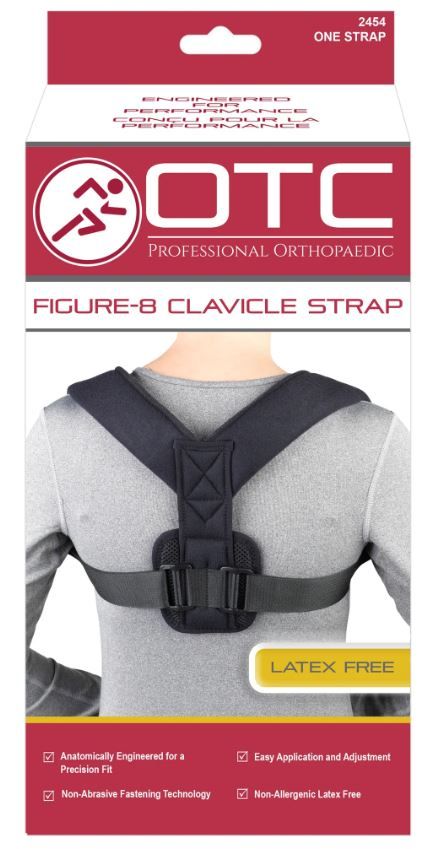 OTC Figure-8 Clavicle Strap Packaging