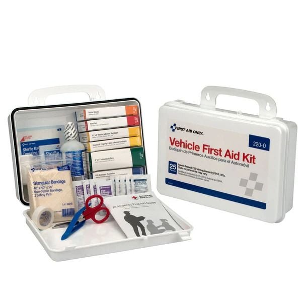 First Aid Only 25-Person Vehicle Weatherproof First Aid Kit