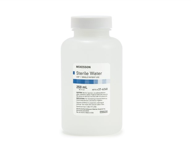 Mckesson 250 mL Sterile Water