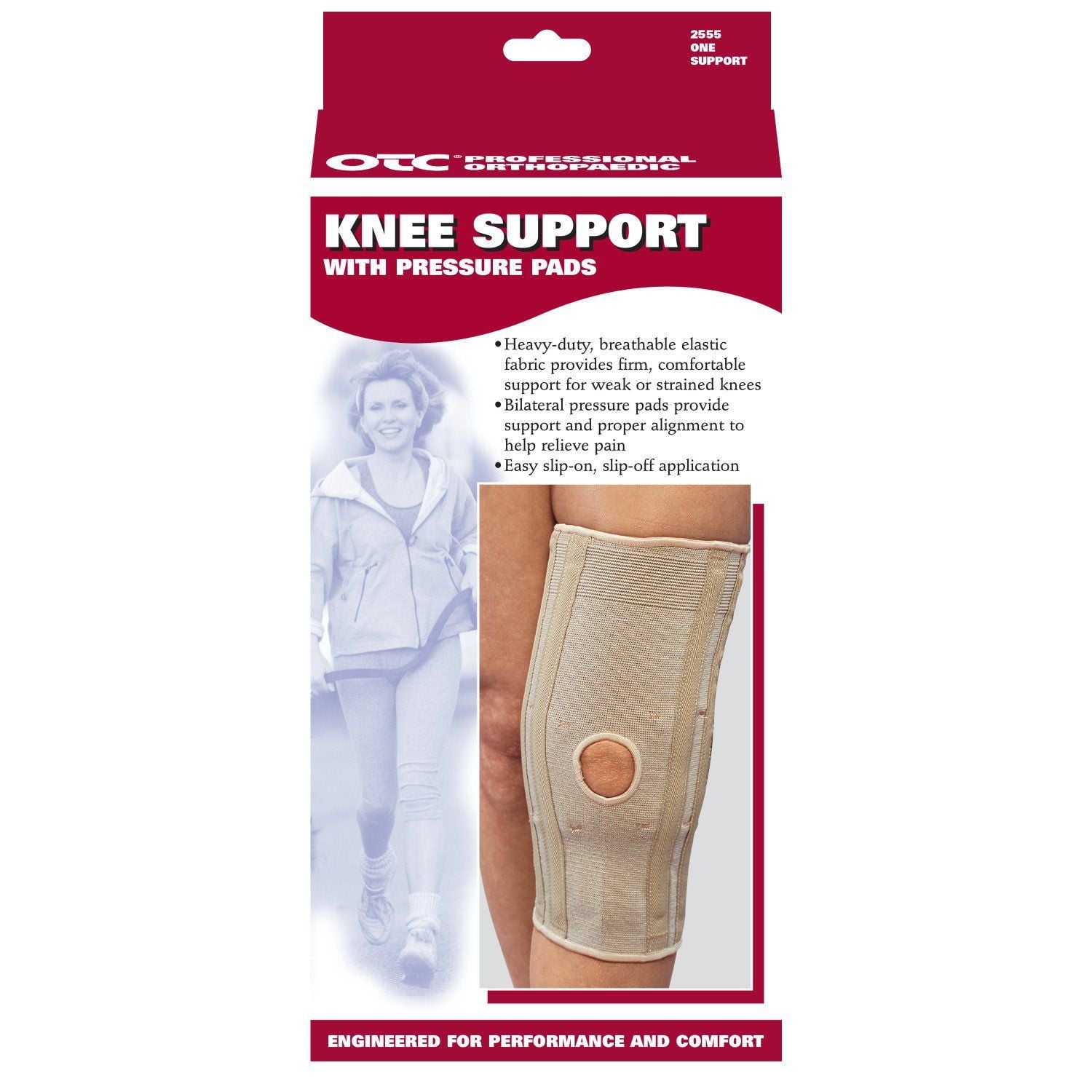 OTC Knee Support with Condyle Pressure Pads