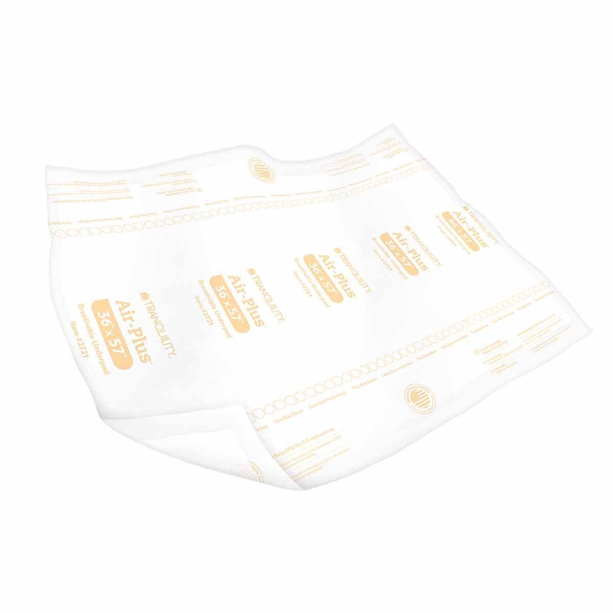 Image 14 of Tranquility AIR-Plus Breathable Underpads, 36 x 57 in. - Ultra Max Absorbency