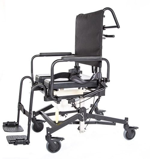 Image 2 of ActiveAid 285TR Tilt and Recline Shower Commode Chair