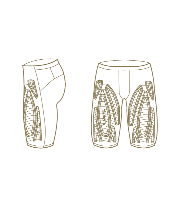 2XU MCS RUN COMPRESSION shortsランニング Sサイズ 2XU Men's MCS Run Compression Shorts - Multiple Sizes | Vitality