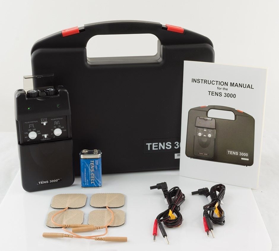 The TENS 3000 Unit kit