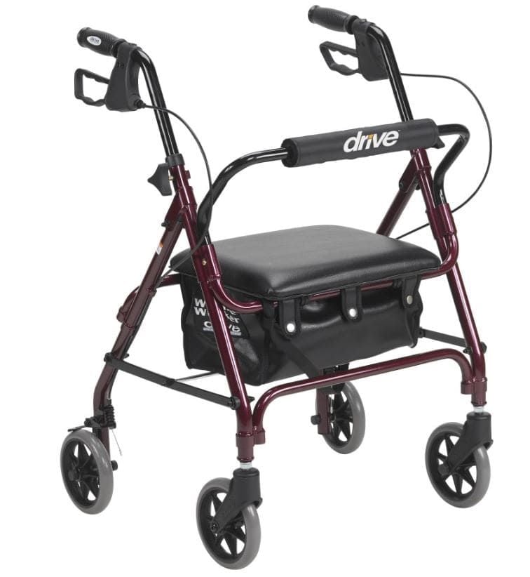 Red Rollator